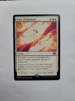 MTG - Flare of Fortitude Modern Horizons 3 Regular Rare #0026 - Image 1