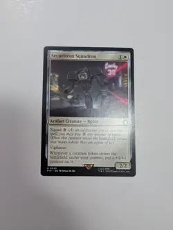 MTG - Securitron Squadron - Fallout (PIP) NM/M Condition - Image 1