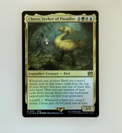 Magic the Gathering: Choco, Seeker of Paradise Final Fantasy Foil NM - Image 1