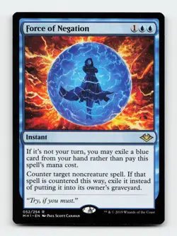 Force of Negation Modern Horizons Magic The Gathering MTG Card - Image 1