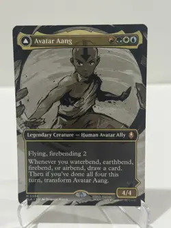 MTG - Avatar Aang TLA # 308 Avatar: The Last Airbender Borderless English - Image 1