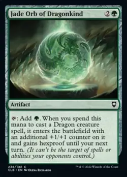 Jade Orb of Dragonkind * FOIL * - CLB Battle for Baldur's Gate - Image 1