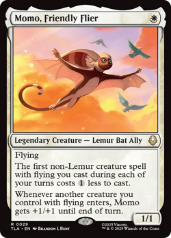 Momo, Friendly Flier #29 Near Mint NM Avatar: The Last Airbender TLA Magic MTG - Image 1