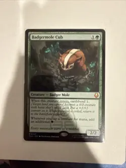 Badgermole Cub MTG Magic The Gathering Avatar (0167) NM - Image 1