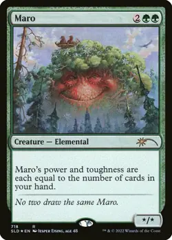 Maro (718) - Foil x1 - Secret Lair Drop Series - NM-Mint, English - Secret Lair - Image 1