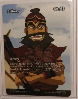 Bribery (Borderless) 0010 - MTG Avatar: The Last Airbender - M/NM - Image 1