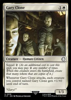 Gary Clone *** FOIL *** - MTG PIP Fallout - NM/MINT - Image 1