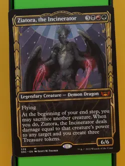 MTG SNC: Ziatora, the Incinerator - Showcase (Legendary Creature) Regular Mythic - Image 1