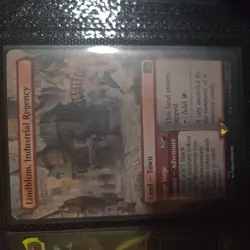 Lindblum, Industrial Regency (Rare Borderless) 0312 Final Fantasy MTG NM - Image 1