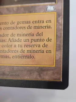 MTG Gemstone Mine Spanish Weatherlight Land Uncommon Magic The Gathering - Image 3