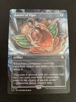Amulet of Vigor (Borderless) Commander: the Lost Caverns of Ixalan Regular - Image 1