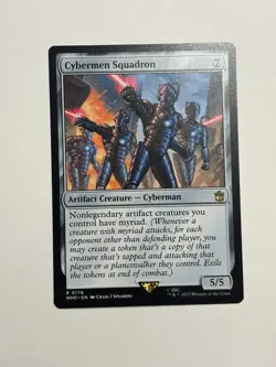 Cybermen Squadron Universes Beyond: Doctor Who Magic the Gathering MTG - Image 1