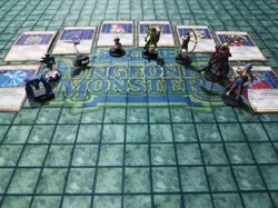 Yugioh Dungeon Dice Monsters Figure Card Lot Custom! DDM custom - Image 1