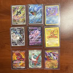 Pokemon Card Lot- 9 Cards Mixed Gyarados Latias, Mew, Raichu Vintage - Image 1