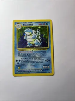1999 Blastoise Holo Rare Pokemon Card TCG 2/102 Base Set - Image 5