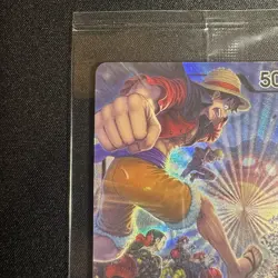 Monkey D Luffy (PSA Magazine) - One Piece Promotion Cards (OP-PR) OP05-060 - Image 2