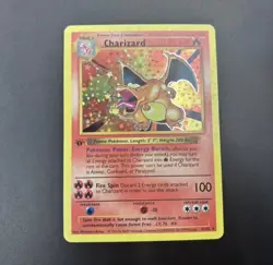 Pokemon 1st Edition CHARIZARD Card - Image 1