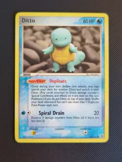 Pokemon TCG Ditto EX Delta Species Card 64/113 Squirtle Regular - Image 1