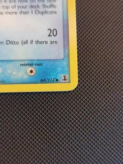Pokemon TCG Ditto EX Delta Species Card 64/113 Squirtle Regular - Image 4