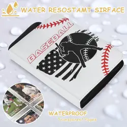 Baseball Card Binder with Sleeves, 900 Pockets Trading Card Binder,9 Pocket C... - Image 3