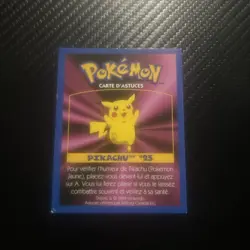 Pokemon: Pikachu #25 [Game Tip Card] - [Kellogg's Canada Cereal Promo (1999)] - Image 2