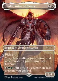 MTG English Shalai Voice of Plenty NM Foil Secret Lair - Image 1
