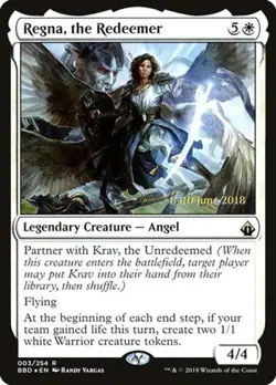 MTG English Regna, the Redeemer NM Foil Promos: Launch Party and Release Event - Image 1