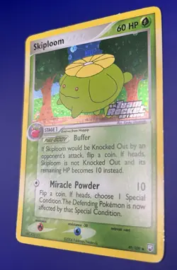 Pokemon Card Skiploom 49/109 Holo Stamped Uncommon Team Rocket Returns - Image 4
