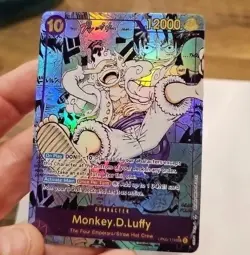 Monkey. D .Luffy Manga Rare English Full Art Proxy One Piece Card Game - Image 1