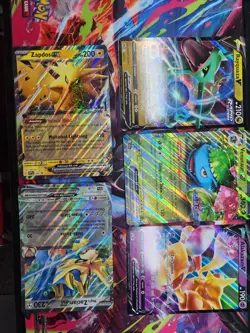 Lot Of 5 Jumbo Pokemon Cards See Photos No Duplicates - Image 1