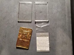 Pikachu Pokemon 23K Gold Plated Trading Card Burger King 1999 w/ Authentication - Image 4