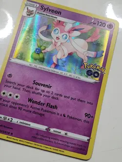 HOLO Sylveon 035/078 NM / M Pokemon GO TCG Card - $2 Combined Shipping - Image 2
