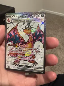 Pokemon TCG Scarlet & Violet Promo Charizard EX Card #056 Near Mint Condition - Image 2