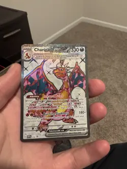 Pokemon TCG Scarlet & Violet Promo Charizard EX Card #056 Near Mint Condition - Image 3