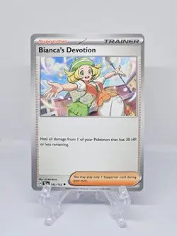 142/162 BIANCA'S DEVOTION | UNCOMMON TRAINER | TEMPORAL FORCES POKEMON CARD - Image 1