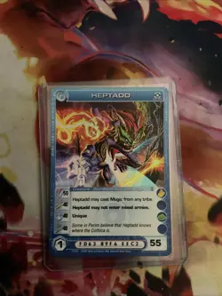 Heptadd Ultra Rare Foil Chaotic TCG Card - Image 1