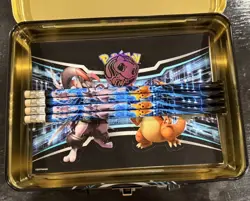 Pokemon Fall 2019 Armored Mewtwo Collectors Chest Tin with Pencils, Pad NO CARDS - Image 2
