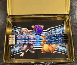Pokemon Fall 2019 Armored Mewtwo Collectors Chest Tin with Pencils, Pad NO CARDS - Image 4