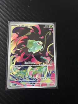 Bulbasaur 133/132 Mega Evolutions Illustration Rare Pokemon Card TCG - Image 1