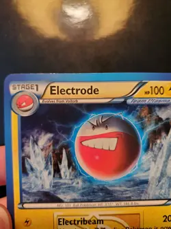 Electrode BW76 Holo Team Plasma Pokemon TCG Card Black White Black Star Promo NM - Image 4