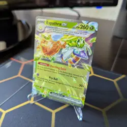 Pokemon TCG Espathra ex 006/091 Double Rare Card PAF NM - Image 1