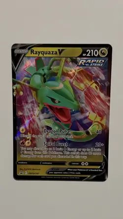 Rayquaza V SWSH147 SWSH: Sword & Shield Promo Cards Holo - Image 1