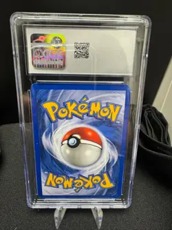 CGC 8 Eevee 2000 Black Star Promo 11 Holo SWIRL Pokemon Card - Image 2