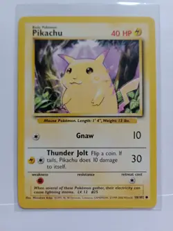 Pokemon Card Pikachu Bundle Base Set Jungle BlackStar Promo 4th Print Collection - Image 4