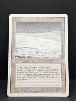 Tundra Revised MTG Magic The Gathering Dual Land Reserved List vintage EDH LP - Image 3