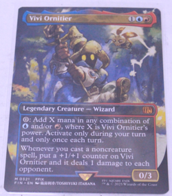 MTG Magic Final Fantasy Vivi Ornitier Borderless #321 Non-Foil Commander Chase - Image 1