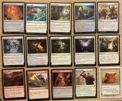 Budget Casual MTG Commander Deck Red White Historic With Djeru And Hazort Ready - Image 3