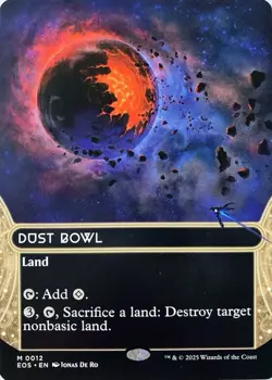 Dust Bowl ~ Borderless Art ~ Edge of Eternities ~ Mtg - Image 1