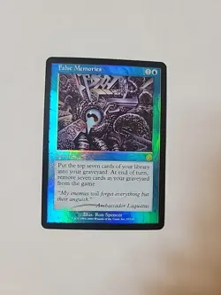 Magic The Gathering Torment Set Foil False Memories 37/143 NM-MT OC3220 - Image 1