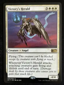 1x Victory's Herald - Welcome Deck 2017 (W17) Magic MTG - Image 1